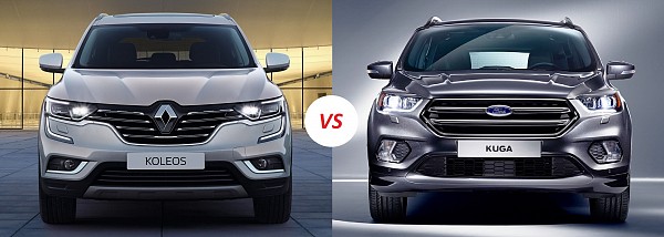 Renault Koleos vs Ford Kuga изображение 1