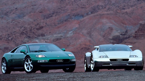 Забытые концепткары Audi 1991 года. Quattro Spyder и Avus Quattro изображение 1