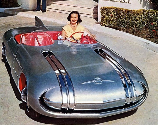 Забытые концепт-кары. Pontiac Club de Mer 1956 года