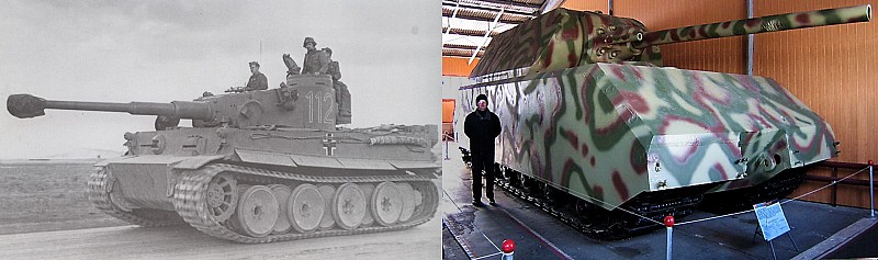 Танк «Tiger» и сверхтяжелый танк «Maus»