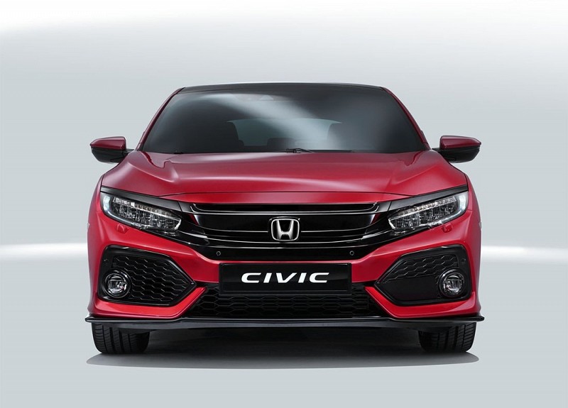 Новая Honda Civic, вид спереди. Источник картинки povozcar.ru