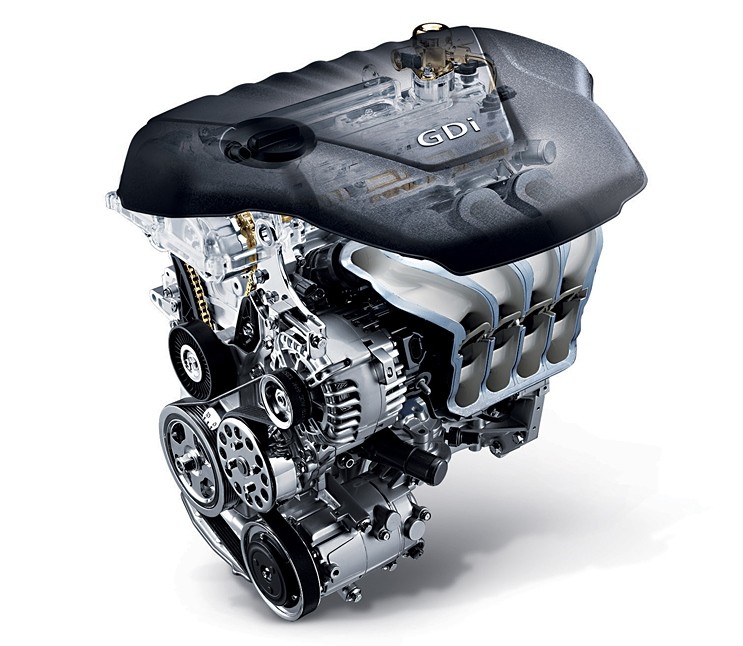 Силовой агрегат 1,6 литра Gamma 1.6 Turbo-GDi D-CVVT. Источник картинки kimuracars.com