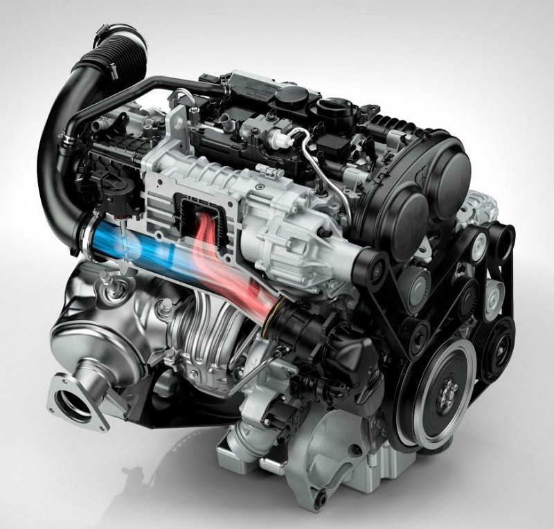 Двухлитровый бензиновый двигатель Volvo Drive-E. Источник картинки www.infocar.ua
