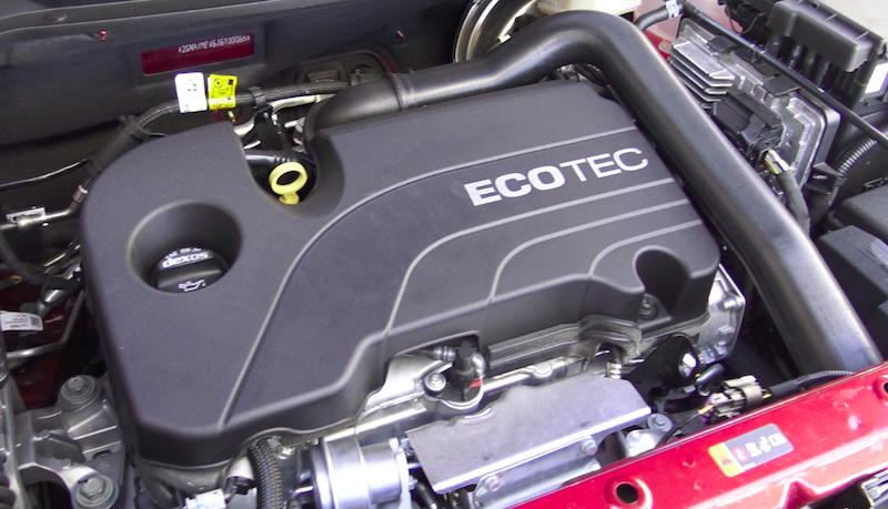 Двигатель Chevrolet Equinox объёма 1,5 литра. Источник фото www.tflcar.com