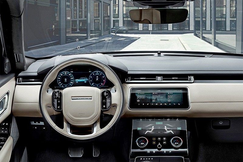Интерьер Range Rover Velar. Источник фото povozcar.ru