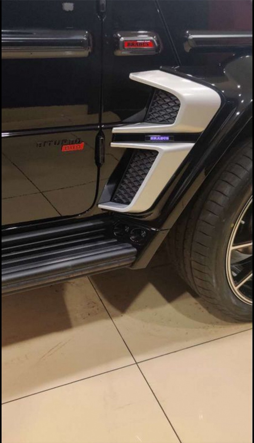 Установка жабр на G-class изображение 2